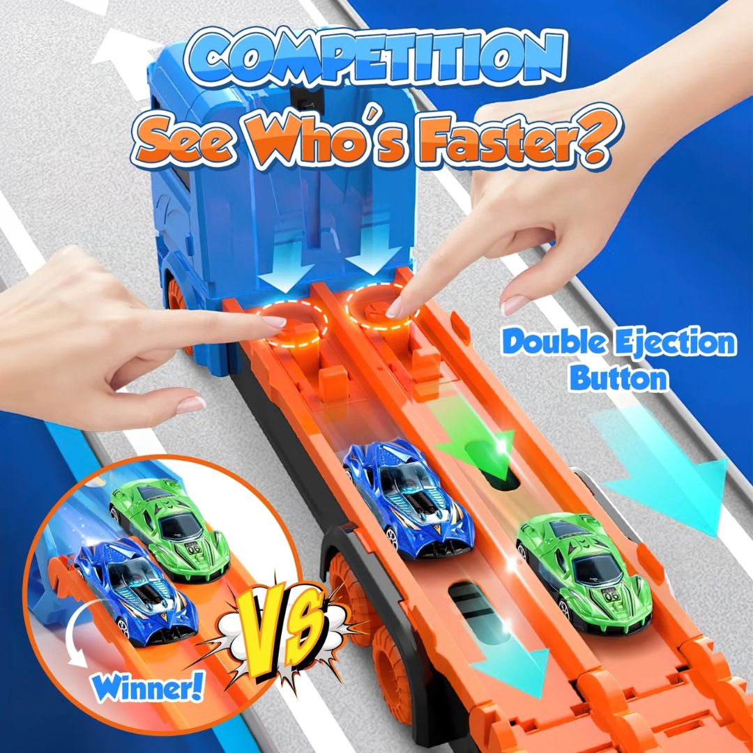 Large Deformation Truck with Car Launcher