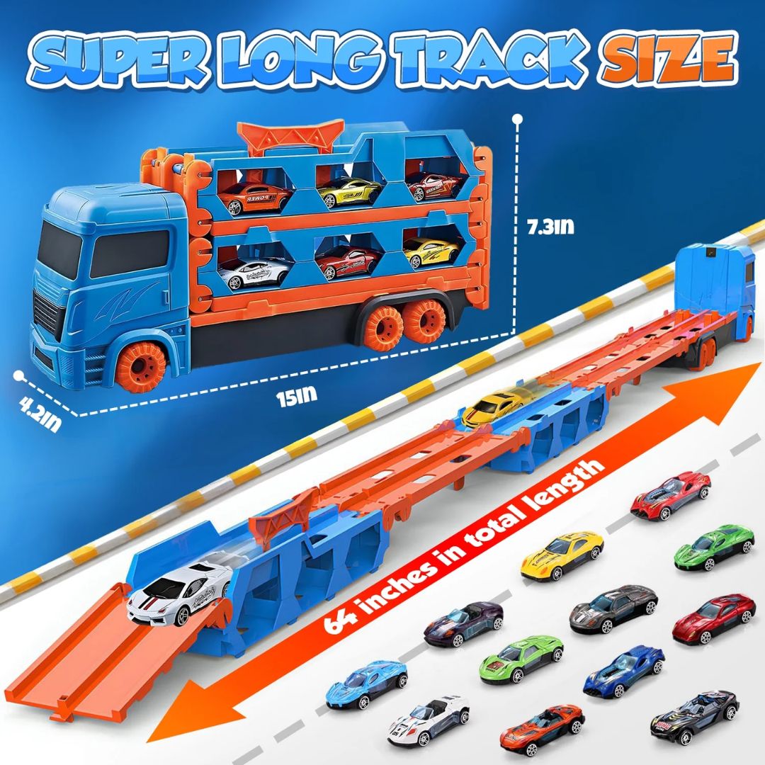 Large Deformation Truck with Car Launcher
