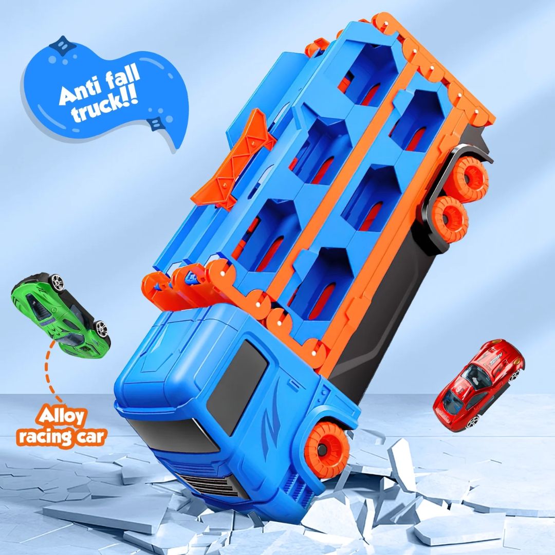 Large Deformation Truck with Car Launcher