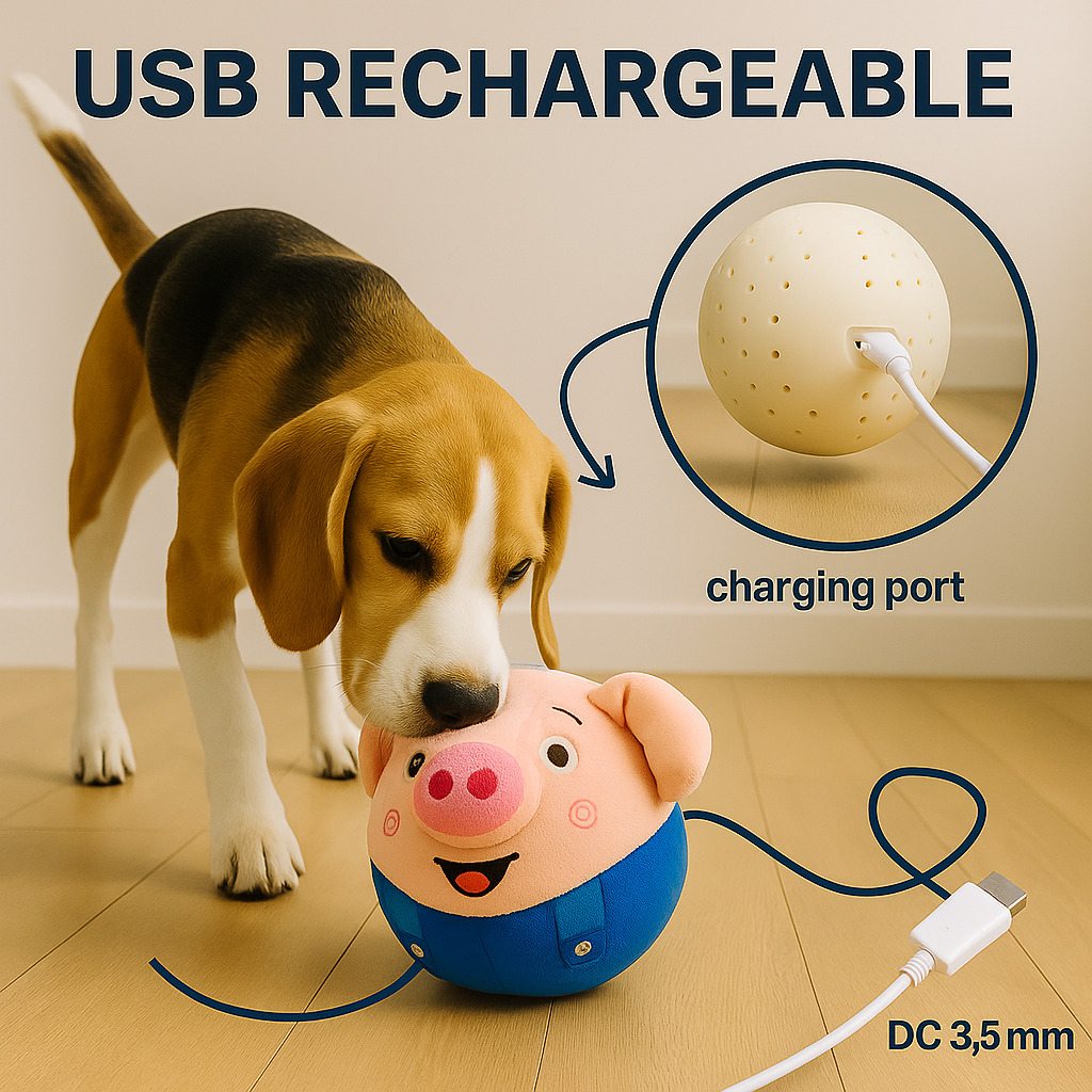 BouncyPig™ (Rechargeable)