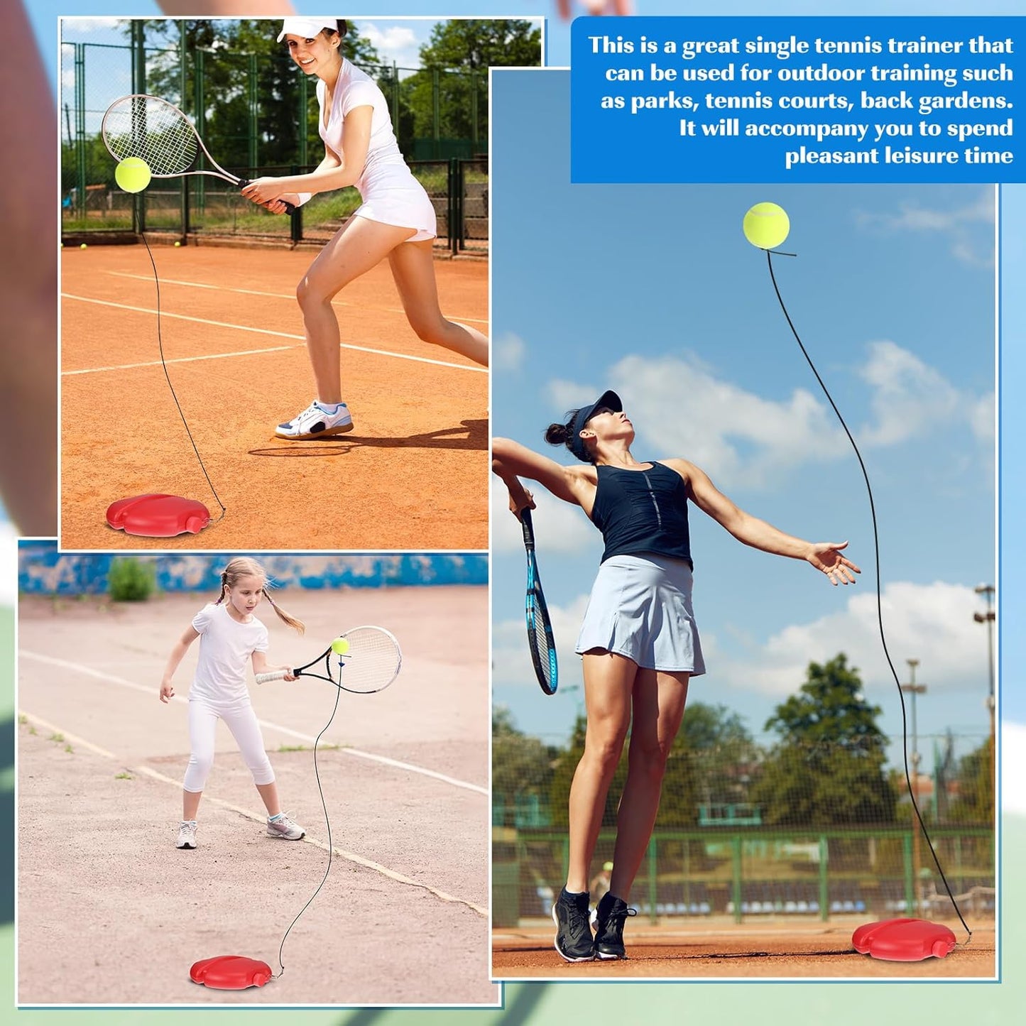 Solo Swing Pro (Tennis & Cricket Practice)