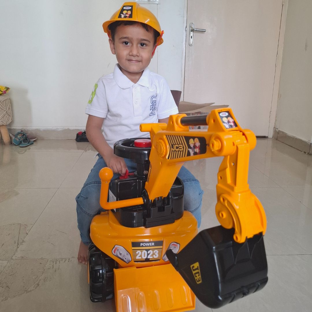 Junior JCB Excavator (With sound and music)