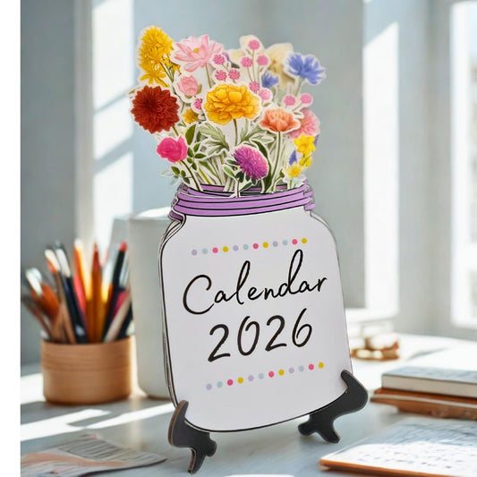 Desk Calendar 2026