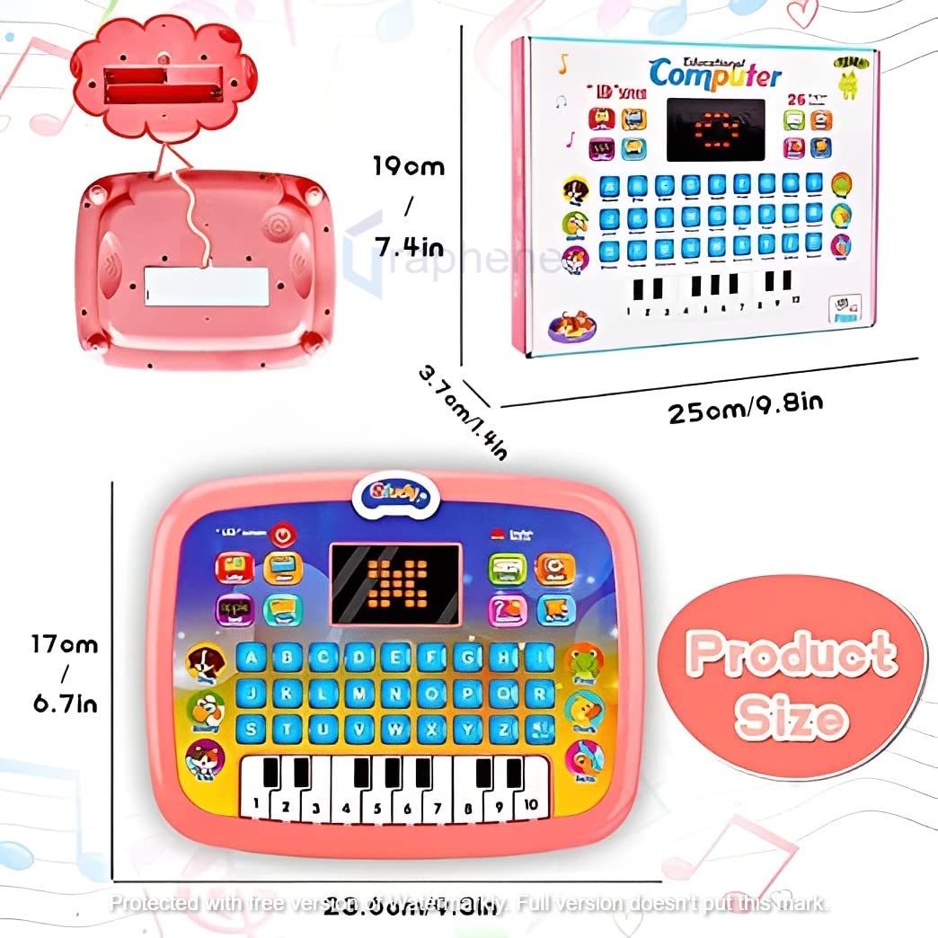 Kids Educational Computer with Piano