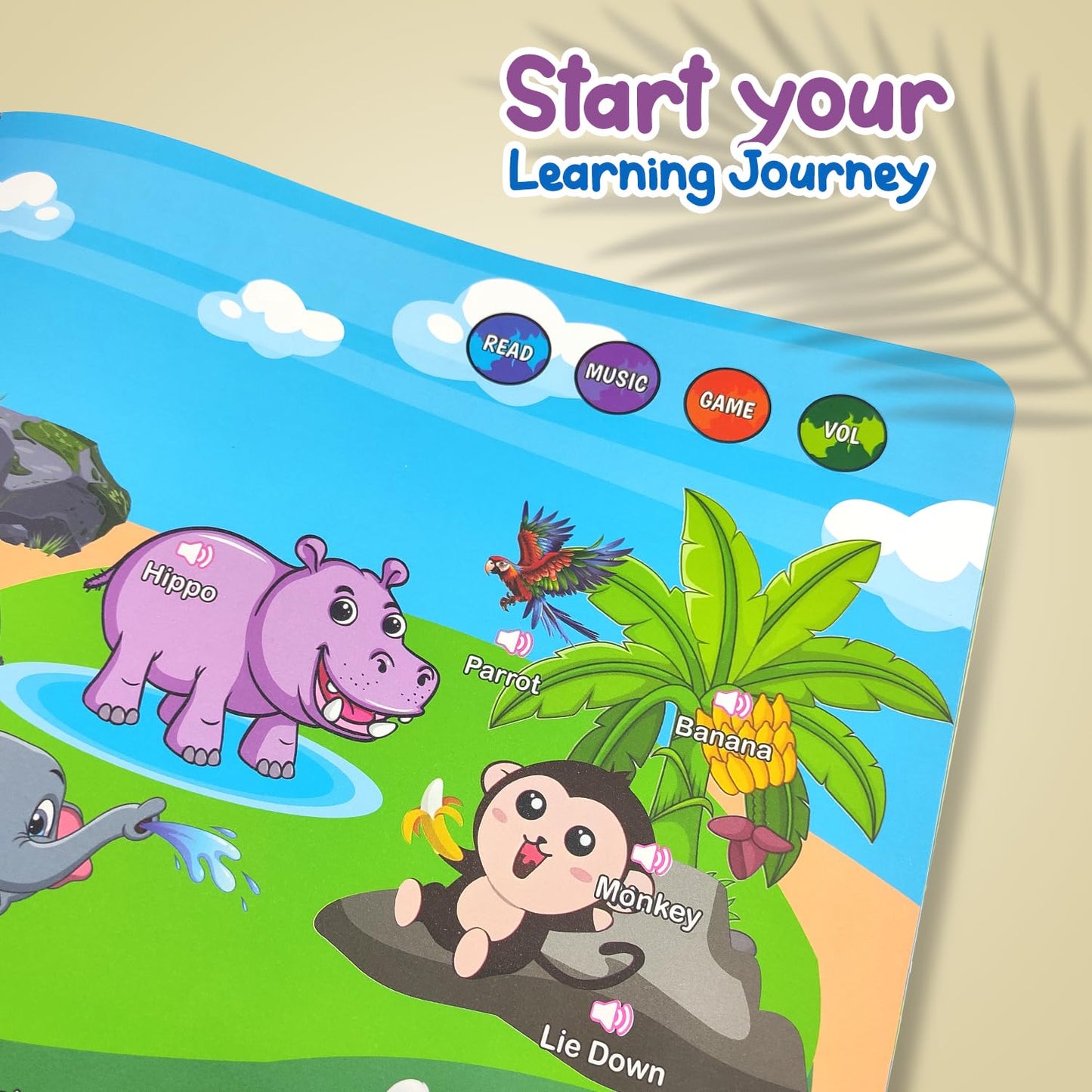 Learn & Play Interactive Sound Book for Kids