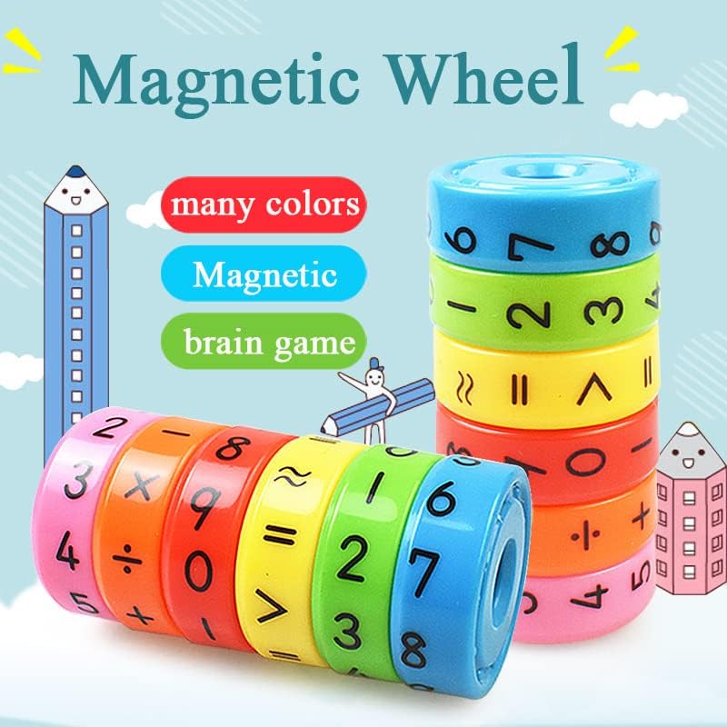 Colorful Magnetic Math Toy