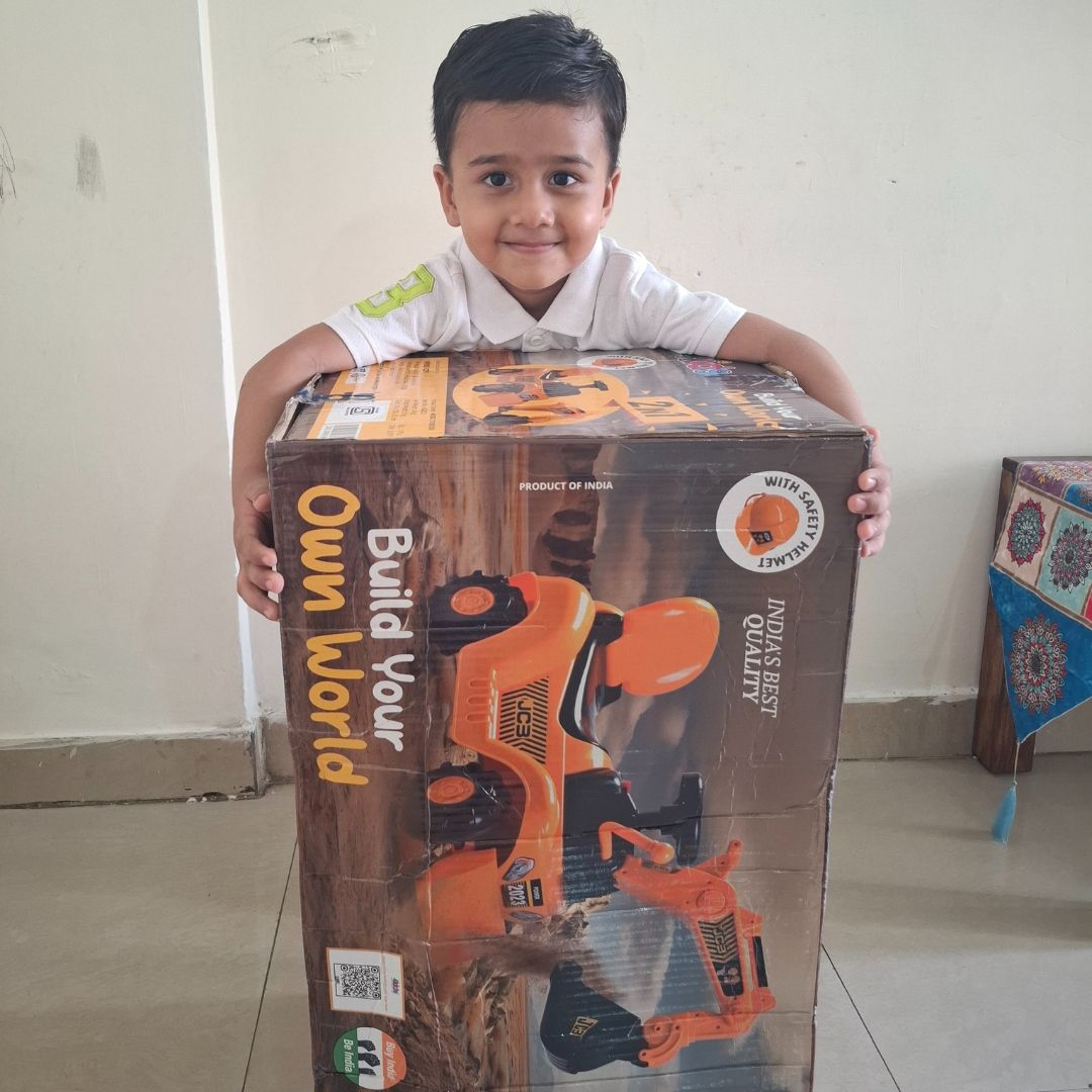 Junior JCB Excavator (With sound and music)