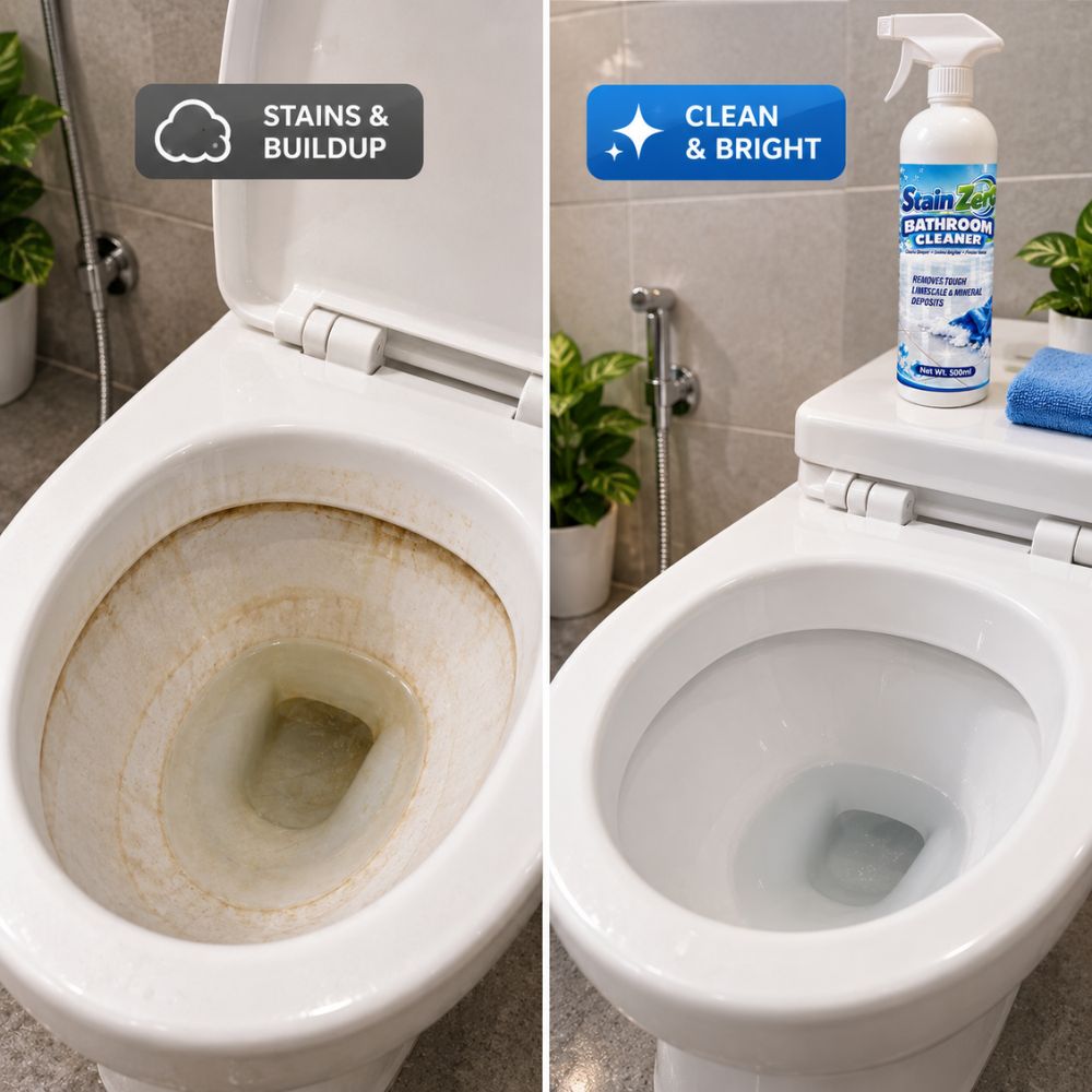 StainZero All-in-1 Bathroom Cleaner (500ml + 500ml FREE)