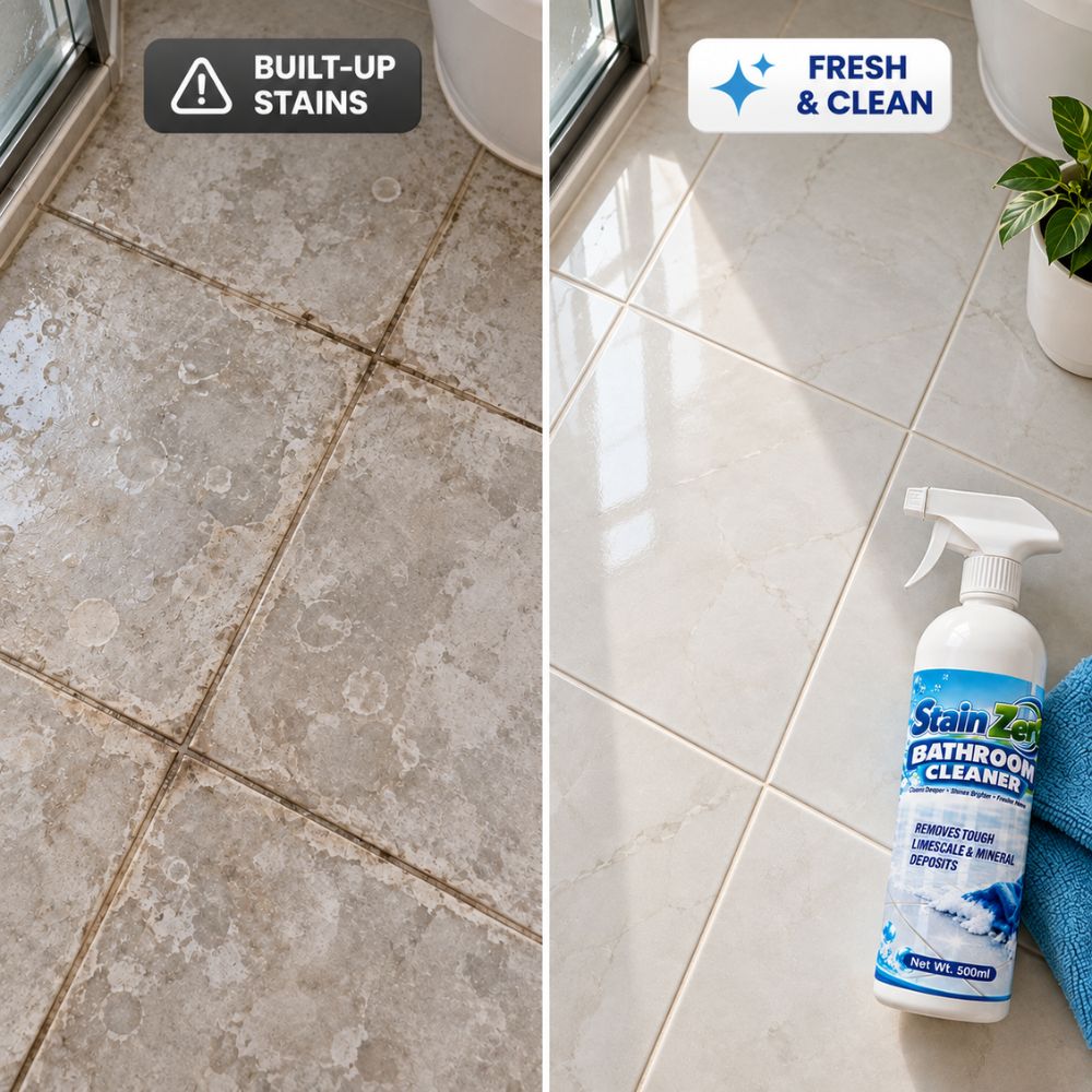 StainZero All-in-1 Bathroom Cleaner (500ml + 500ml FREE)