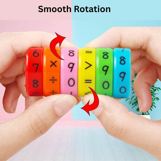 Colorful Magnetic Math Toy