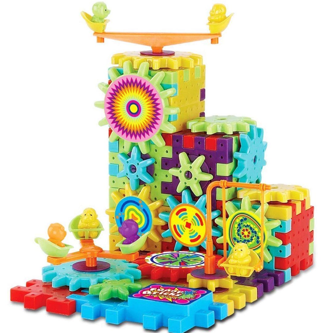 Gear Building Block (101 Pieces & 500+ Designs)