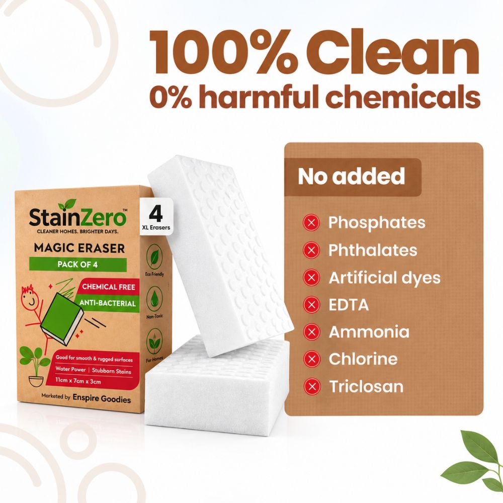 StainZero Cleaning Sponge (Pack of 4)
