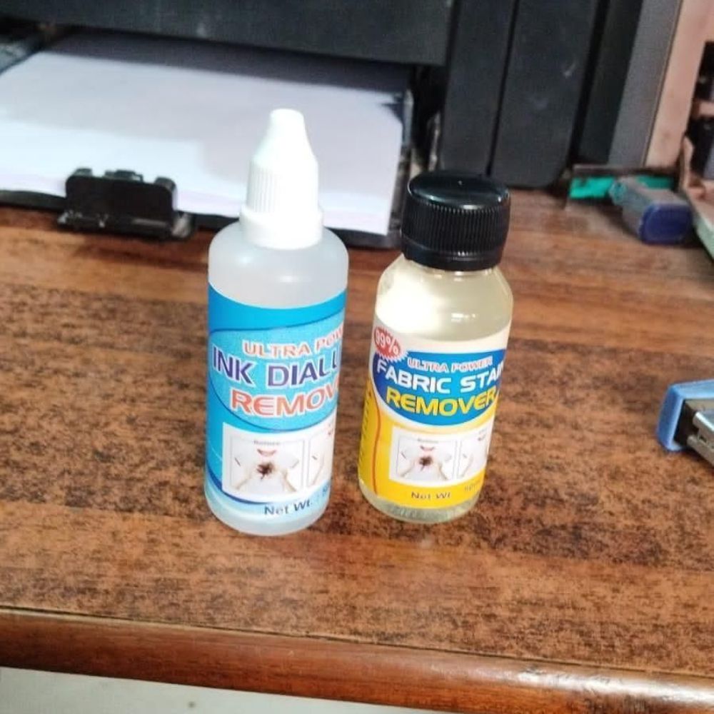 All in one Fabric Stain Remover (2 Bottle Pack)
