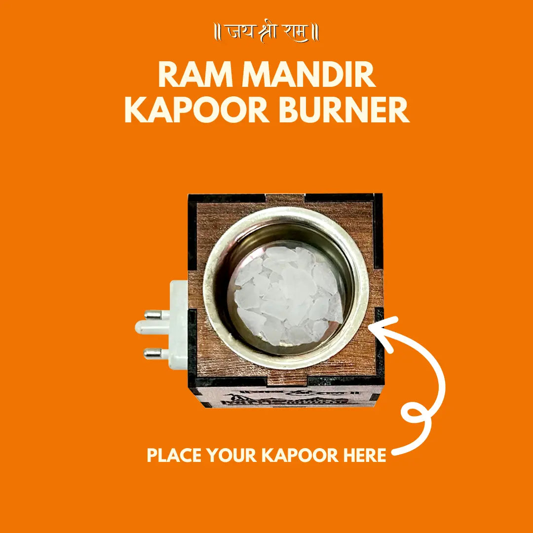 Ayodhya Ram Mandir Electric Aroma Burner & Night lamp