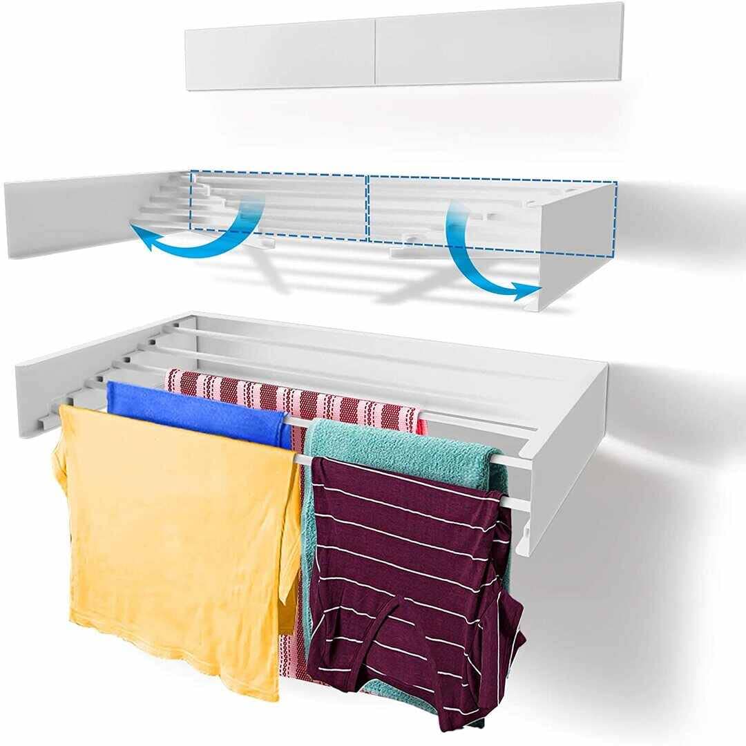 Space saving cloth hanger